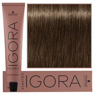 Schwarzkopf Профессиональная краска для волос Igora Royal Color 10 Minutes 60 мл 6-0 | Темно-русый натуральный 