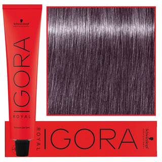 Schwarzkopf Professional Igora Royal Pysyvä hiusväri 60 ml 6-29 | Tumma tuhkanvaalea violetti 