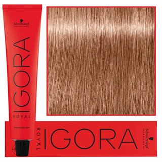 Schwarzkopf Professionel Igora Royal Permanent hårfarve 60 ml 9-67 | Ekstra lys kobber chokoladeblond 