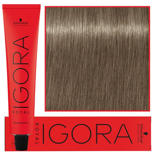 Schwarzkopf Профессиональная стойкая крем-краска для волос Igora Royal 60мл 9-42 | Очень светлый блондин экстра бежево-пепельный 