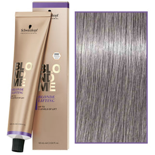 Schwarzkopf BlondMe Lifting - βαφή αποχρωματισμού για ξανθά μαλλιά 60 ml Steel Blue 