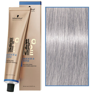 Schwarzkopf Professional BlondMe Bleach&Tone Hårfargekrem 60ml Fiolett 