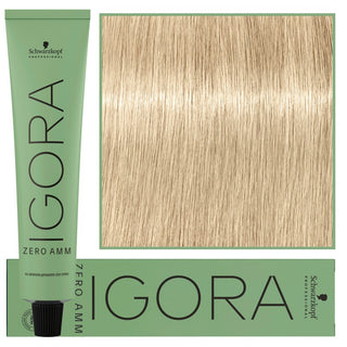 Schwarzkopf Ammattimainen Igora Zero Amm Hiusväri 60ml 10-0 | Ultra Luonnollinen Vaalea 