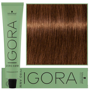 Hiusväri Schwarzkopf Professional Igora Zero Amm 60 ml 5-67 | Vaalea kuparinen suklaanruskea 