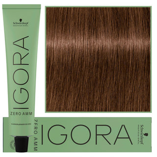 Schwarzkopf Professional Igora Zero Amm Hiusväri 60ml 5-60 | Luonnollinen vaalea suklaanruskea 