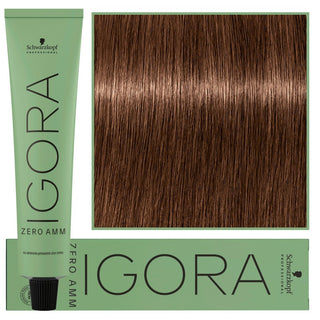 Schwarzkopf Professional Igora Zero Amm Hiusväri 60ml 6-6 | Tumma Suklaablondi 