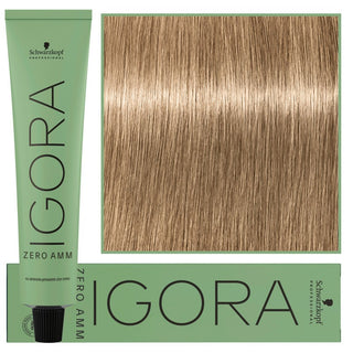 Schwarzkopf Professional Igora Zero Amm Hiusväri 60ml 8-0 | Vaalea Luonnollinen Blond 