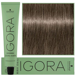 Schwarzkopf Professional Igora Zero Amm Hiusväri 60ml 7-1 | Keskivaalea Cendre 