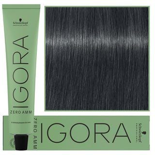 Schwarzkopf Professional Igora Zero Amm Hiusväri 60ml 7-21 | Keskivaalea Tuhka Cendre 