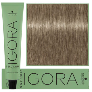 Schwarzkopf Professional Igora Zero Amm Hiusväri 60ml 9-42 | Erittäin Vaalea Beige Tuhka 