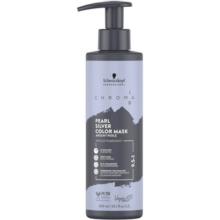 Schwarzkopf Chroma ID Color Mask 300ml 9.5-1 Ασημί Πέρλα 