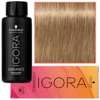 Schwarzkopf Professional Igora Vibrance – Ammoniakiton kevytväri 60ml 8-0 | Luonnollinen vaalea blondi 