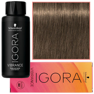 Schwarzkopf Professional Igora Vibrance – Puolipysyvä ammoniakiton hiusväri 60ml 7-00 | Extra luonnollinen keskivaalea blondi 