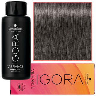 Schwarzkopf Professional Igora Vibrance – Tinte semipermanente sin amoníaco 60ml 6-12 | Rubio Oscuro Ceniza 