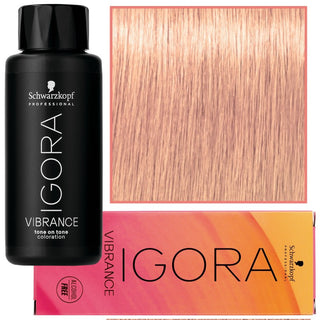 Schwarzkopf Professional Igora Vibrance – Puolipysyvä ammoniakiton hiusväri 60ml 9.5-49 | Beige Violetti 