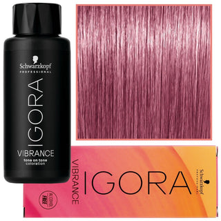 Schwarzkopf Professional Igora Vibrance – Puolipysyvä ammoniakiton hiusväri 60ml 9.5-98 | Punainen-Violetti 