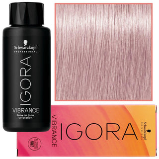 Schwarzkopf Professional Igora Vibrance – Puolipysyvä ammoniakiton hiusväri 60ml 9.5-19 | Violetti Tuhka 