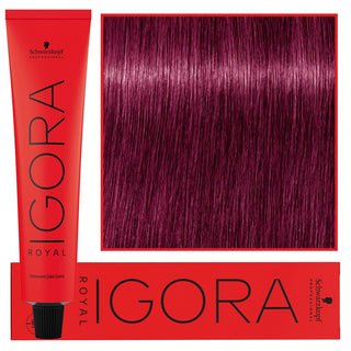 Schwarzkopf Professionel Igora Royal Permanent hårfarve 60 ml 0-89 | Rød-violet koncentrat 