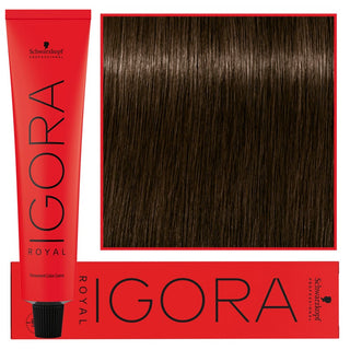 Schwarzkopf Professional Igora Royal Pysyvä hiusväri 60 ml 5-00 | Extra luonnollinen vaalea kastanja 