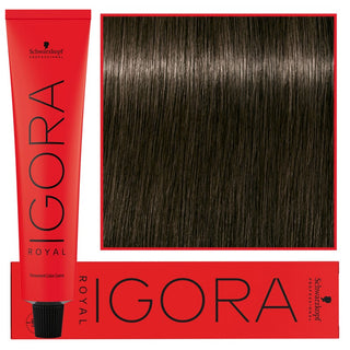 Schwarzkopf Professional Igora Royal Pysyvä hiusväri 60 ml 5-1 | Vaalea tuhkainen kastanja 