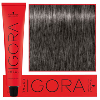 Schwarzkopf Professional Igora Royal pysyvä hiusväri 60 ml 6-12 | Tumma tuhkanvaalea tuhka 