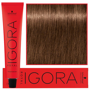 Schwarzkopf Professional Igora Royal pysyvä hiusväri 60 ml 6-65 | Tumma suklaakultainen vaalea 