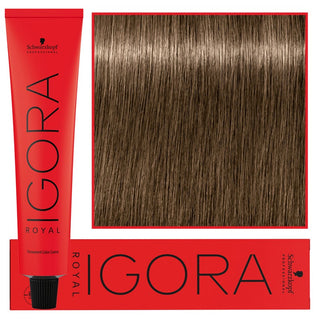 Schwarzkopf Профессиональная стойкая краска для волос Igora Royal 60 мл 7-0 | Натуральный средне-русый 