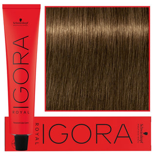 Schwarzkopf Ammattimainen Igora Royal pysyvä hiusväri 60ml 6-4 | Tumma beige blondi 