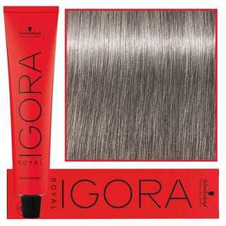 Schwarzkopf Профессиональная перманентная краска для волос Igora Royal 60 мл 8-11 | Светло-русый пепельный экстра 