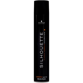 Schwarzkopf シルエット 非常に強力な黒いヘアスプレー 500 ミリリットル