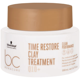 Schwarzkopf BC Time Restore Clay Traitement Q10+ 200ml 