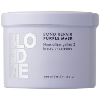 Lilla maske Schwarzkopf BlondMe Bond Repair 500ml 
