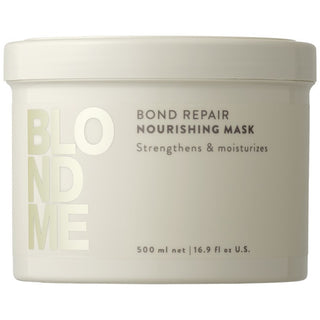 Voedend masker Schwarzkopf BlondMe Bond Repair 500ml 