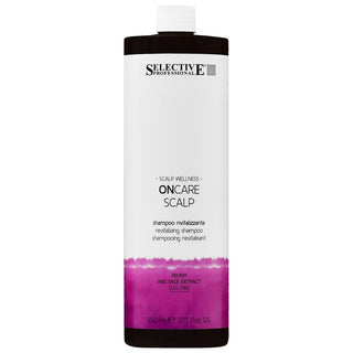 Shampoo revitalisant pour le cuir chevelu Selective OnCare 950 ml 