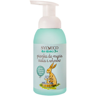Sylveco رغوة للجسم والشعر للأطفال 290 مل 