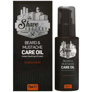 The Shave Factory Olio da Barba Sandalo 75 ml — Olio barba