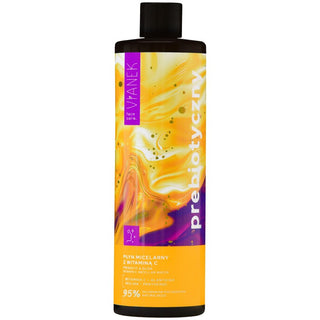 Vianek Detergente micellare prebiotico per il viso con vitamina C 400 ml — Detergente viso