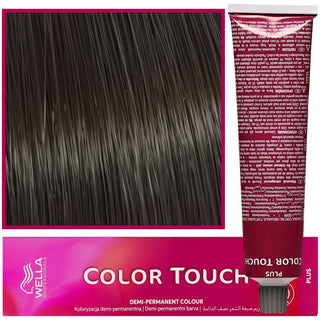 Coloration pour cheveux WELLA COLOR TOUCH 60 ml 44/07 Châtain moyen intense Châtain clair (Moka) 