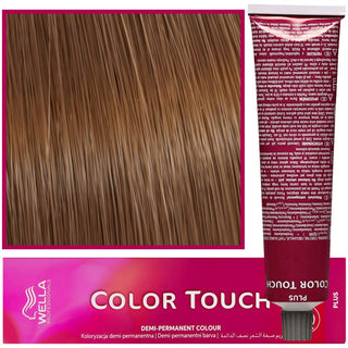 WELLA COLOR TOUCH Tinta para Cabelo 60 ml 77/03 Louro Médio Intenso Dourado Suave 
