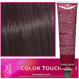 WELLA COLOR TOUCH Tinte para Cabello 60 ml 44/05 Castaño Medio Intenso Rojo Suave 