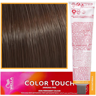 WELLA COLOR TOUCH Tinte para el cabello 60 ml 6/37 Castaño Indio 