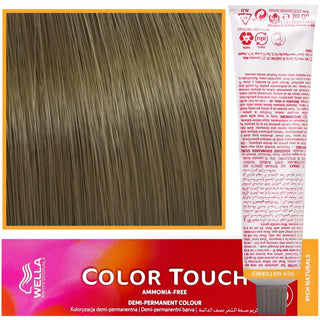 Tinta para cabelo WELLA COLOR TOUCH 60 ml 7/1 Loiro Cinza Médio 