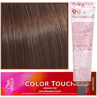 WELLA COLOR TOUCH Tinta para cabelo 60 ml 7/75 Louro Claro Palissandro 