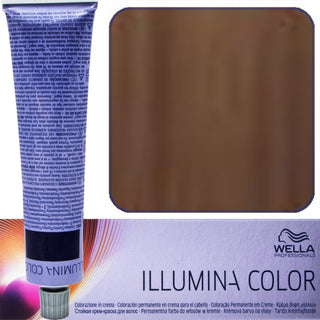 WELLA ILLUMINA COLOR Hiusväri 60 ml 7/7 - Keskiruskea vaalea 