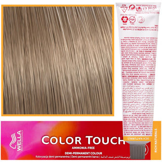 WELLA COLOR TOUCH Tinta para Cabelo 60 ml 9/16 Cinza-Violeta Iluminador 