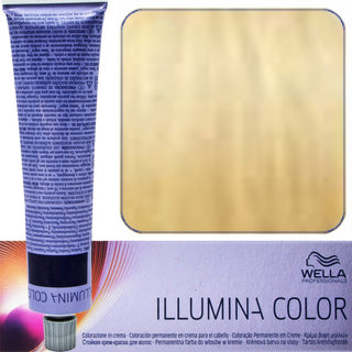 WELLA ILLUMINA COLOR Hiusväri 60ml 10/38 - Erittäin vaalea kultahelmiäinen blondi 