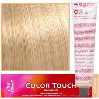 WELLA COLOR TOUCH Tinte para Cabello 60 ml 10/01 Rubio Platino Natural Pop 