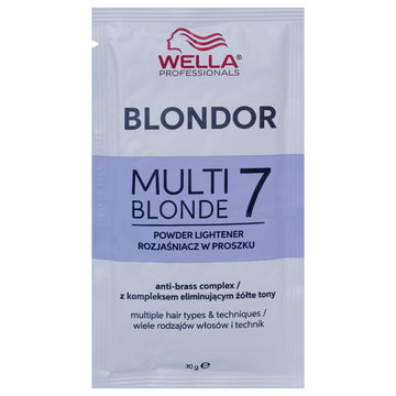 Wella Blondorplex Multi Blonde Powder Lightener 30g — Polvere schiarente