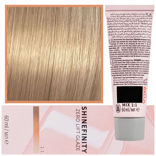Wella Shinefinity Zero Lift Glaze Tinta para Cabelo 60ml 07/3 | Louro Dourado Médio 