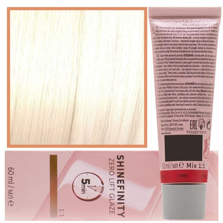 Wella Shinefinity Zero Lift Glaze Tinta para Cabelo 60ml 010/36 | Vanilla Shine 